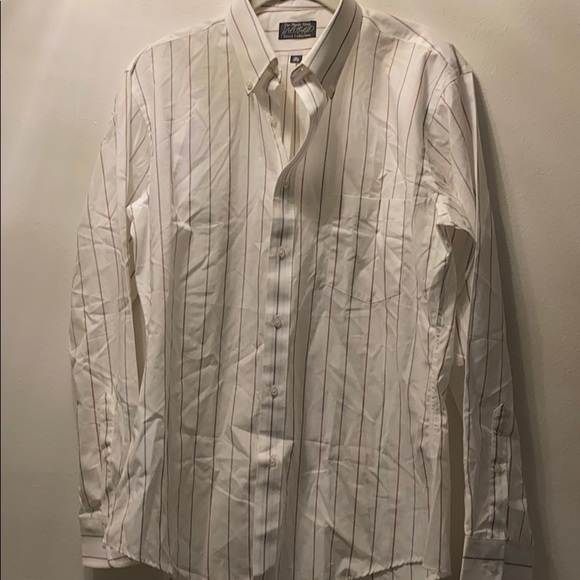 White Striped Dress Shirt - Picture 1 of 6
